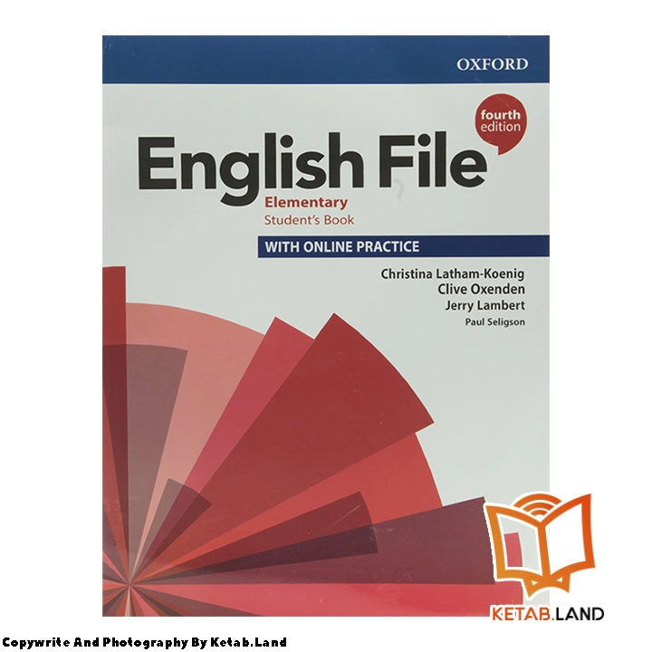 قیمت و خرید کتاب Elementary English File 4th از کتاب لند - تصویر دوم - تصویر جلد روی کتاب
