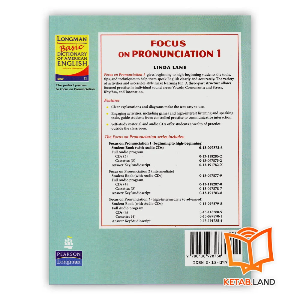 قیمت کتاب Focus on Pronunciation 1