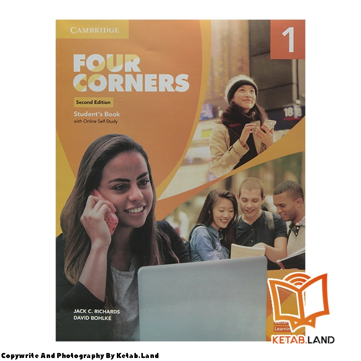 قیمت و خرید کتاب Four Corners 1 2nd از کتاب لند - تصویر دوم - تصویر جلد روی کتاب