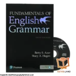 قیمت و خرید کتاب Fundamentals of English Grammar Betty Azar 5th از کتاب لند - تصویر اصلی - تصویر جلد روی کتاب به همراه DVD