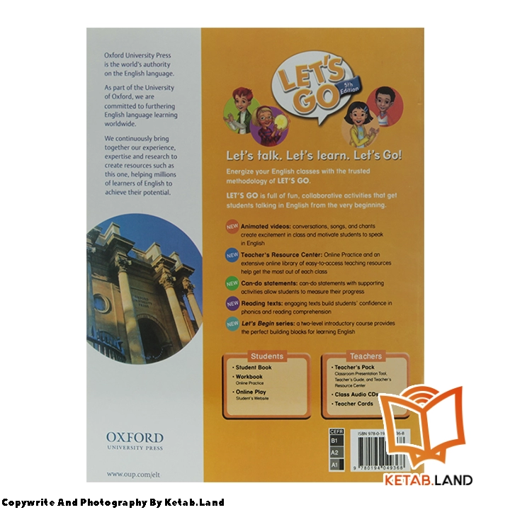 قیمت و خرید کتاب Let’s Go 2 5th از کتاب لند - تصویر سوم - تصویر جلد پشت کتاب