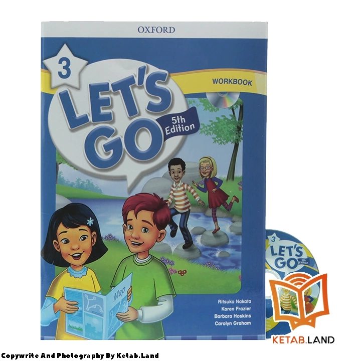 قیمت و خرید کتاب Let’s Go 3 5th از کتاب لند - تصویر چهارم - تصویر متعلقات همراه کتاب - کتاب کار و DVD