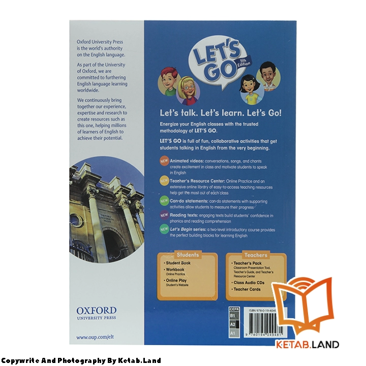 قیمت و خرید کتاب Let’s Go 3 5th از کتاب لند - تصویر سوم - تصویر جلد پشت کتاب