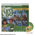 قیمت و خرید کتاب Let’s Go 4 5th از کتاب لند - تصویر اصلی - تصویر اول - تصویر جلد روی کتاب به همراه کتاب کار و DVD