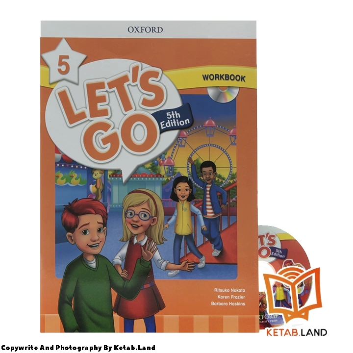 قیمت و خرید کتاب Let’s Go 5 5th از کتاب لند - تصویر چهارم - تصویر متعلقات همراه کتاب - کتاب کار و DVD