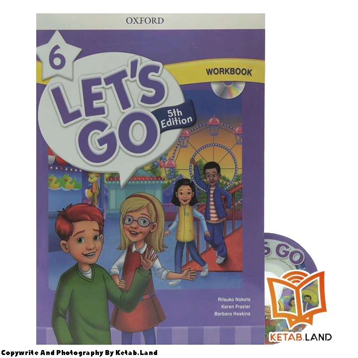 قیمت و خرید کتاب Let’s Go 6 5th از کتاب لند - تصویر چهارم - تصویر متعلقات همراه کتاب - کتاب کار و DVD