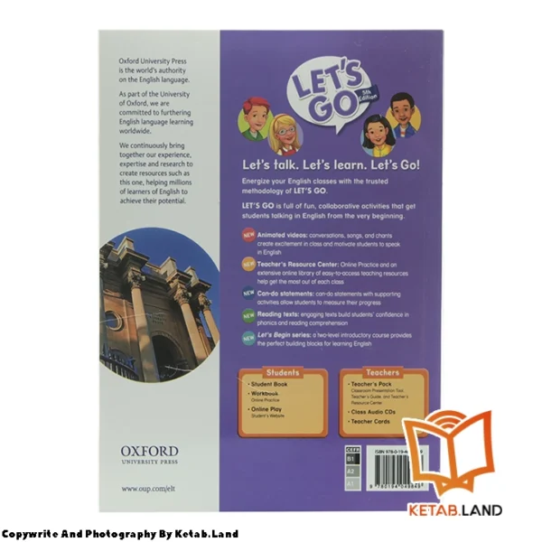 خرید کتاب Let's go 6 5th | لتس گو 6 ویرایش پنجم - کتاب لند