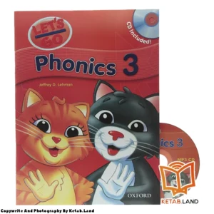 قیمت و خرید کتاب Let’s Go Phonics 3 از کتاب لند - تصویر اصلی - تصویرجلد روی کتاب به همراه DVD