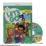 قیمت و خرید کتاب Let’s go begin 1 5th از کتاب لند - تصویر چهارم - تصویر متعلقات همراه کتاب - کتاب کار و DVD