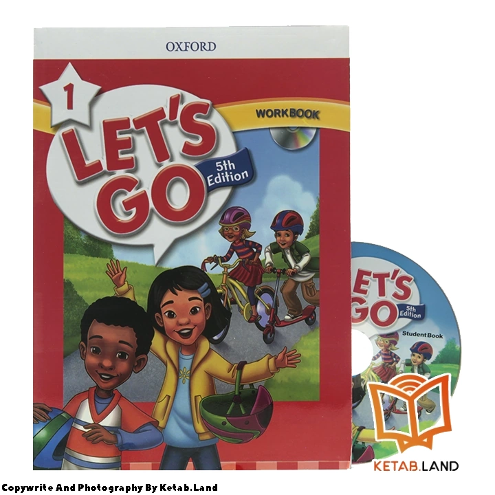 قیمت و خرید کتاب Let’s go1 5th از کتاب لند - تصویر چهارم - تصویر متعلقات همراه کتاب - کتاب کار و DVD