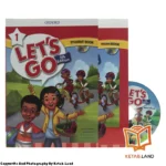 قیمت و خرید کتاب Let’s go1 5th از کتاب لند - تصویر اصلی - تصویر اول - تصویر جلد روی کتاب به همراه کتاب کار و DVD