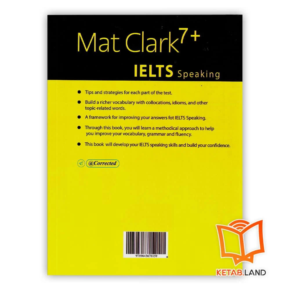 قیمت کتاب +Mat Clark IELTS Speaking 7