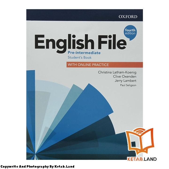 قیمت و خرید کتاب Pre-Intermediate English File 4th از کتاب لند - تصویر دوم - تصویر جلد روی کتاب