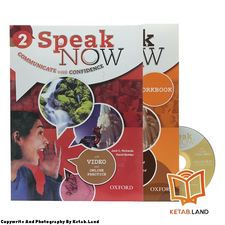 قیمت و خرید کتاب Speak Now 2 از کتاب لند - تصویر اصلی - تصویر اول - تصویر جلد روی کتاب به همراه کتاب کار و DVD