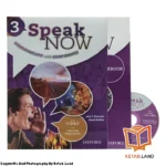 قیمت و خرید کتاب Speak Now 3 از کتاب لند - تصویر اصلی - تصویر اول - تصویر جلد روی کتاب به همراه کتاب کار و DVD