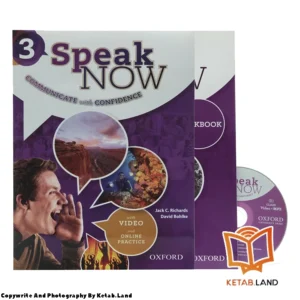 قیمت و خرید کتاب Speak Now 3 از کتاب لند - تصویر اصلی - تصویر اول - تصویر جلد روی کتاب به همراه کتاب کار و DVD
