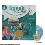 قیمت و خرید کتاب Speak Now 4 از کتاب لند - تصویر اصلی - تصویر اول - تصویر جلد روی کتاب به همراه کتاب کار و DVD