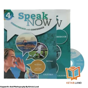 قیمت و خرید کتاب Speak Now 4 از کتاب لند - تصویر اصلی - تصویر اول - تصویر جلد روی کتاب به همراه کتاب کار و DVD
