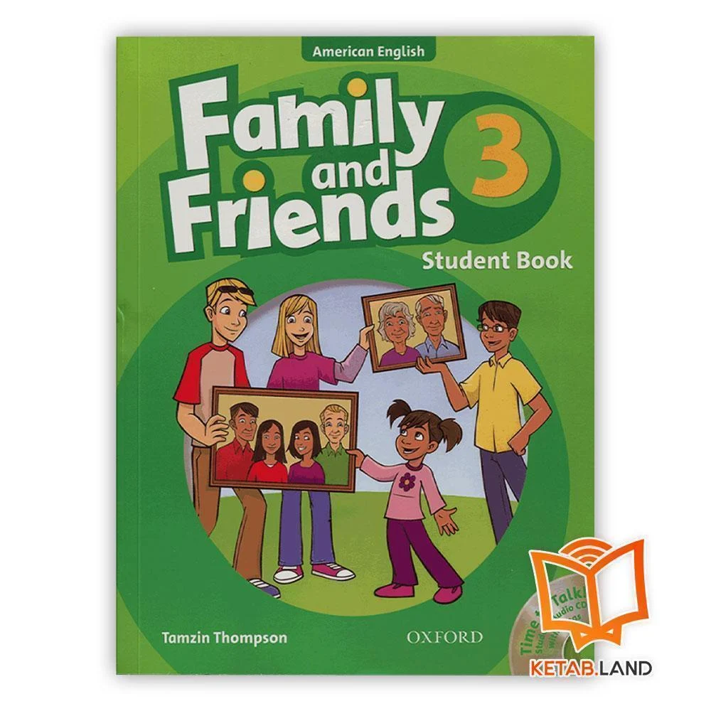 خرید کتاب American Family and Friends 3 1st