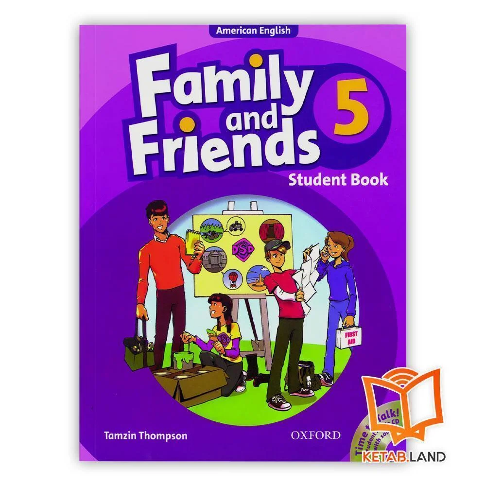 american-family-and-fiends-5-front خرید کتاب American Family and Friends 5 1st