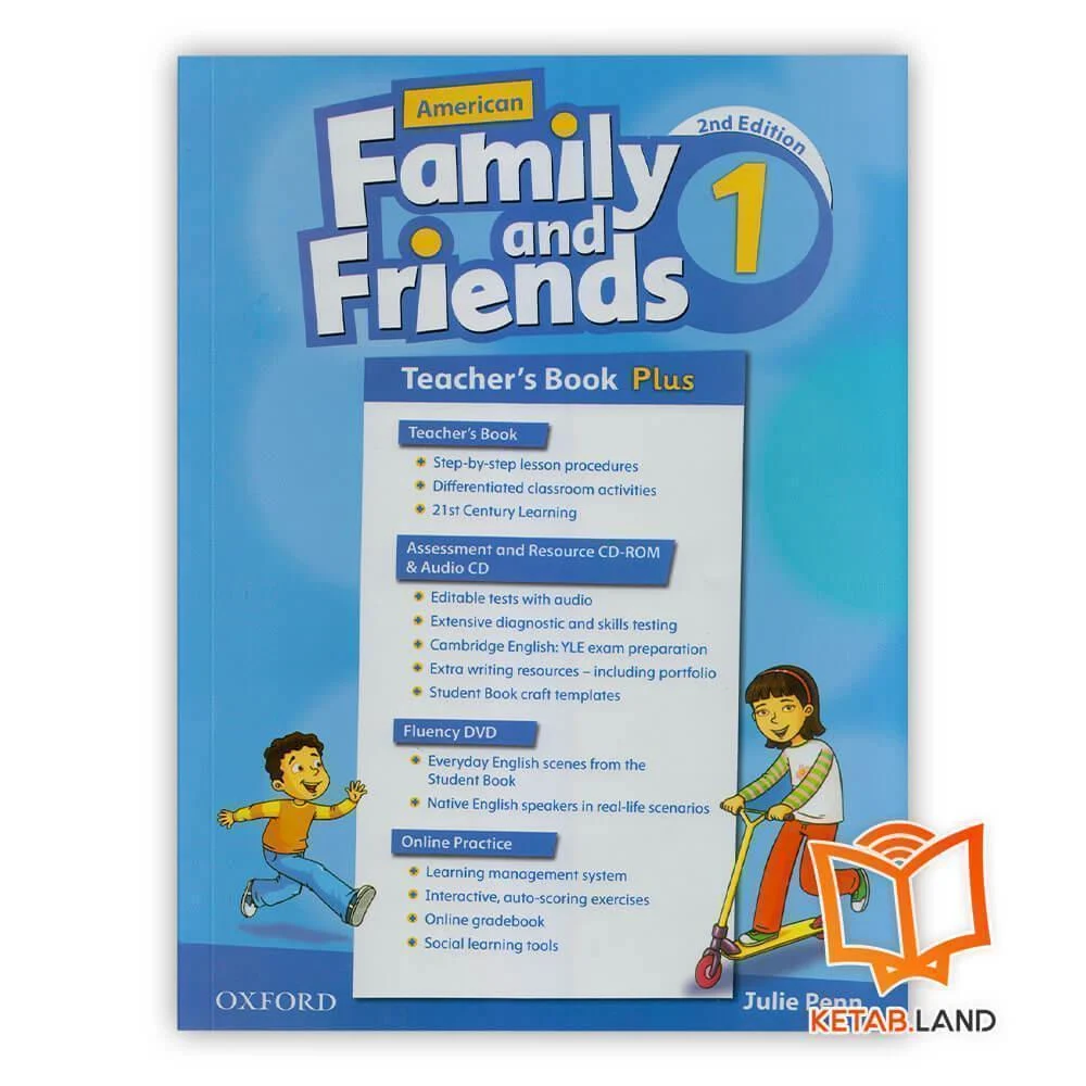 خرید کتاب معلم American Family and Friends 1 2nd