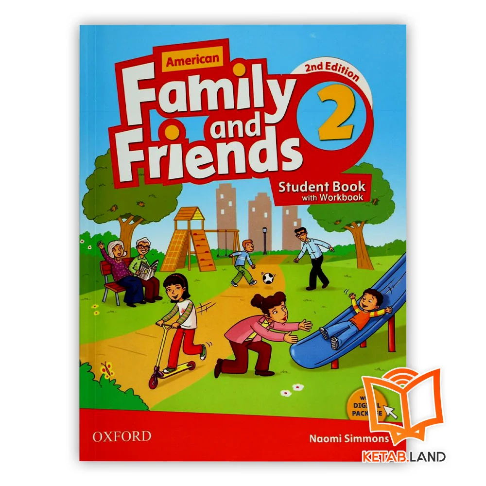 خرید کتاب امریکن فمیلی اند فرندز 2 ویرایش دوم 