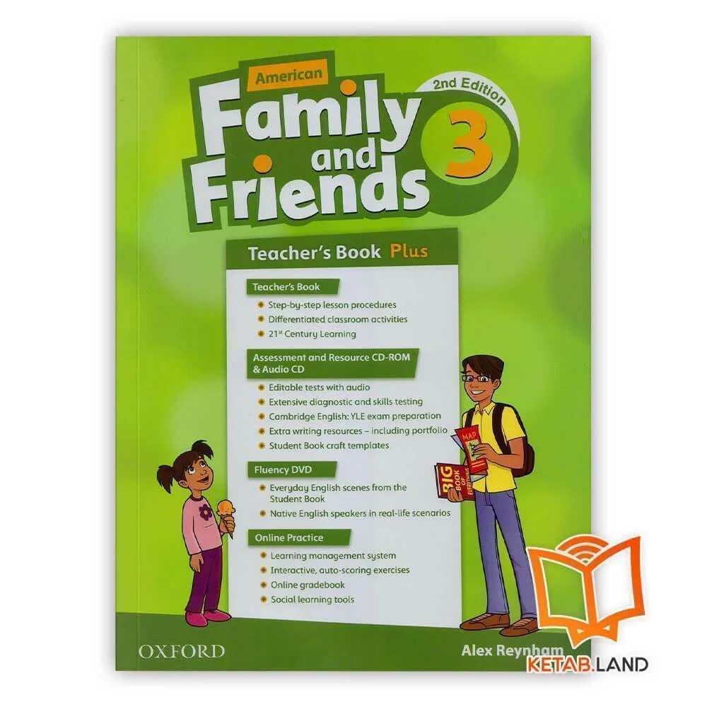 خرید کتاب معلم American Family and Friends 3 2nd