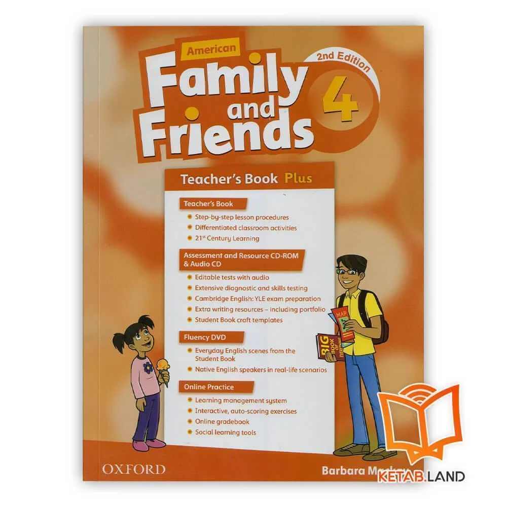 خرید کتاب معلم American Family and Friends 4 2nd