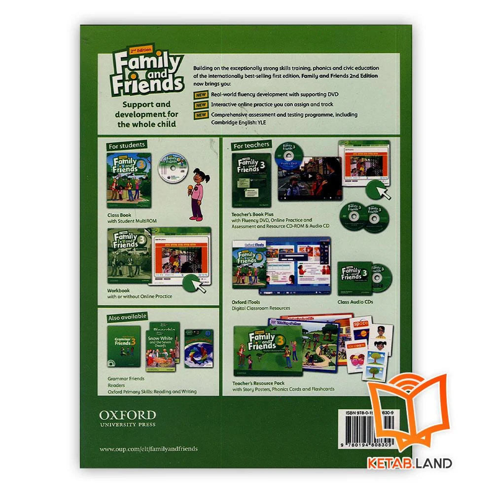 قیمت کتاب انگلیسی بریتیش فمیلی اند فرندز 3 ویرایش دوم