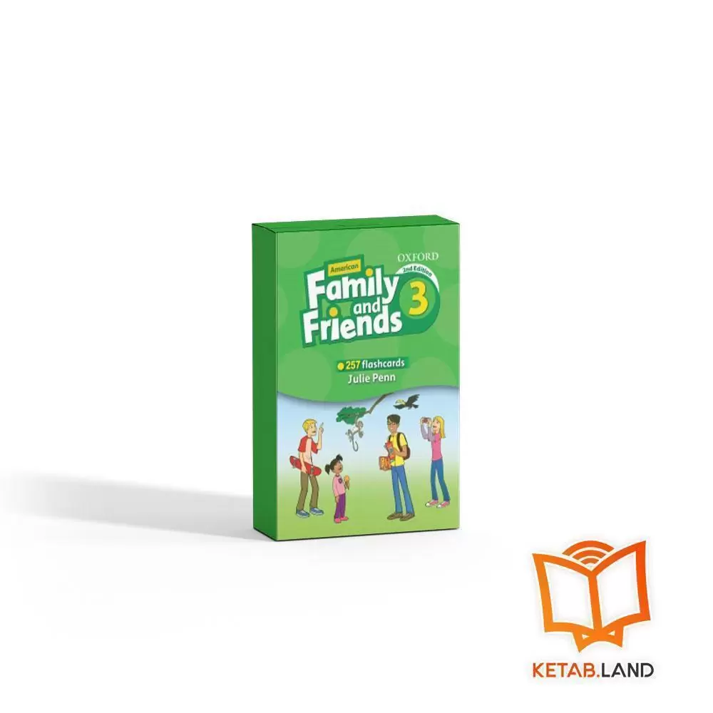 خرید فلش کارت American Family and Friends 3 2nd