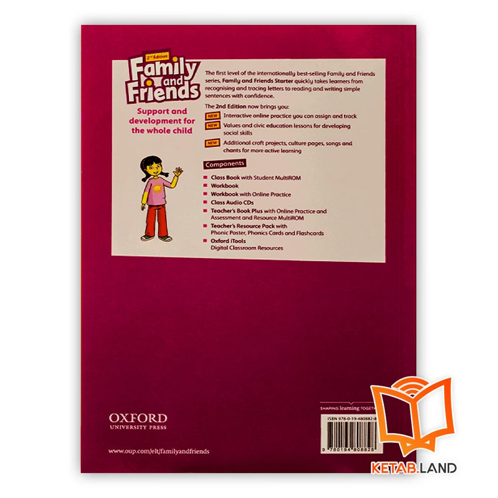 خرید کتاب فمیلی اند فرندز استارتر