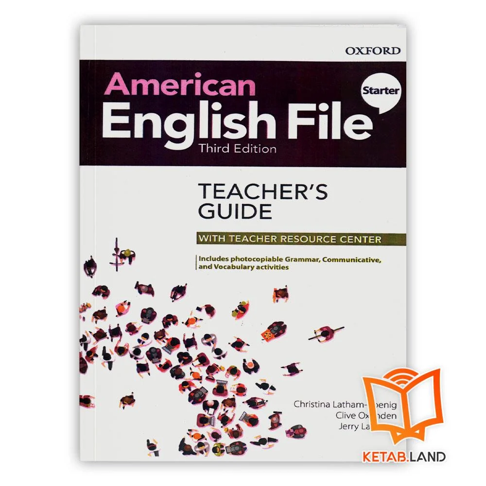 خرید کتاب معلم american english file starter 3rd
