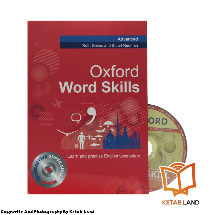 قیمت و خرید کتاب Advanced Oxford Word Skills از کتاب لند - تصویر اصلی - تصویر جلد روی کتاب به همراه DVD
