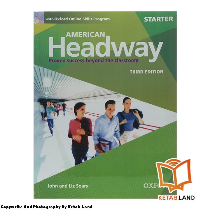 قیمت و خرید کتاب American Headway Starter 3rd از کتاب لند - تصویر دوم - تصویر جلد روی کتاب