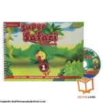 قیمت و خرید کتاب American Super Safari 1 از کتاب لند - تصویر چهارم - تصویر متعلقات همراه کتاب - کتاب کار و DVD