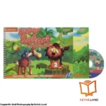 قیمت و خرید کتاب American Super Safari 2 از کتاب لند - تصویر اصلی - تصویر اول - تصویر جلد روی کتاب به همراه کتاب کار و DVD
