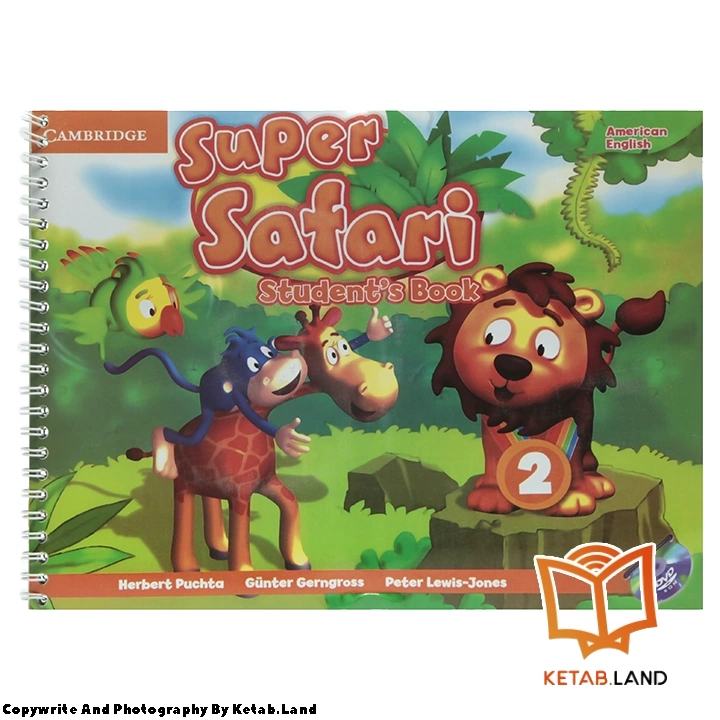 قیمت و خرید کتاب American Super Safari 2 از کتاب لند - تصویر دوم - تصویر جلد روی کتاب