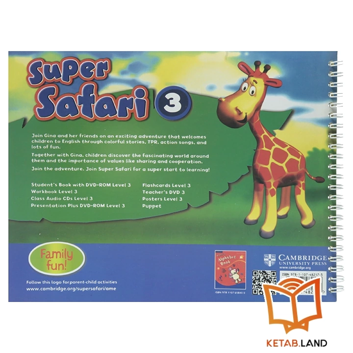قیمت و خرید کتاب American Super Safari 3 از کتاب لند - تصویر سوم - تصویر جلد پشت کتاب