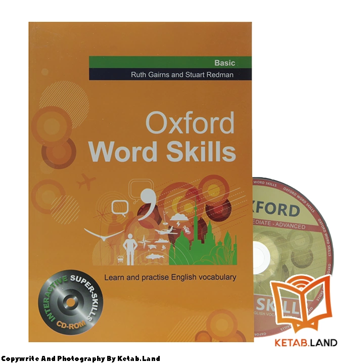 قیمت و خرید کتاب Basic Oxford Word Skills از کتاب لند - تصویر اصلی - تصویر جلد روی کتاب به همراه DVD