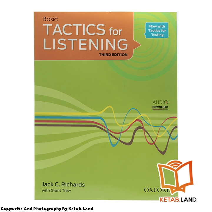 قیمت و خرید کتاب Basic Tactics for Listening 3rd از کتاب لند - تصویر دوم - تصویر جلد روی کتاب
