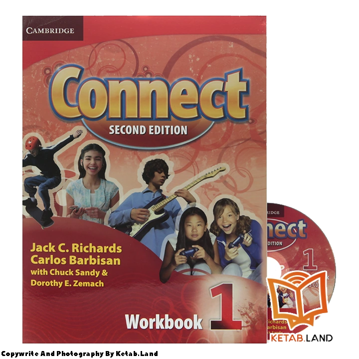 قیمت و خرید کتاب Connect 1 2nd از کتاب لند - تصویر چهارم - تصویر متعلقات همراه کتاب - کتاب کار و DVD