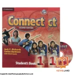 قیمت و خرید کتاب Connect 1 2nd از کتاب لند - تصویر اصلی - تصویر اول - تصویر جلد روی کتاب به همراه کتاب کار و DVD