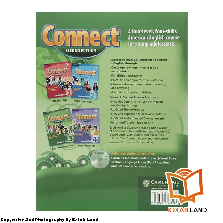 قیمت و خرید کتاب Connect 3 2nd از کتاب لند - تصویر سوم - تصویر جلد پشت کتاب