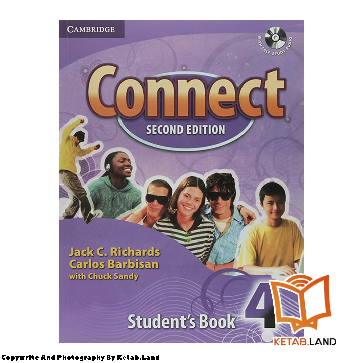 قیمت و خرید کتاب Connect 4 2nd از کتاب لند - تصویر دوم - تصویر جلد روی کتاب