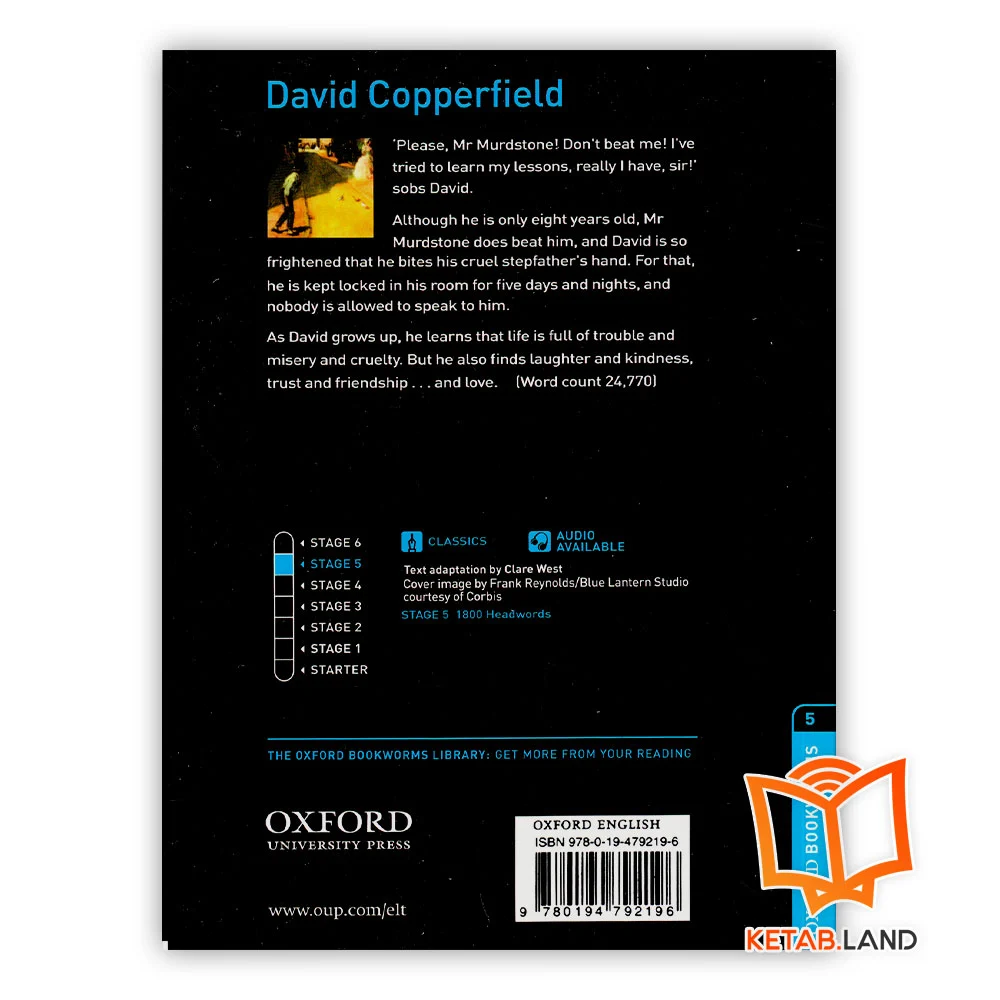 قیمت کتاب دیوید کاپرفیلد بوک ورمرز 5