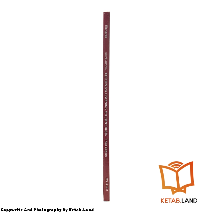 قیمت و خرید کتاب Developing Tactics for Listening 3rd از کتاب لند - تصویر چهارم - تصویر شیرازه کتاب