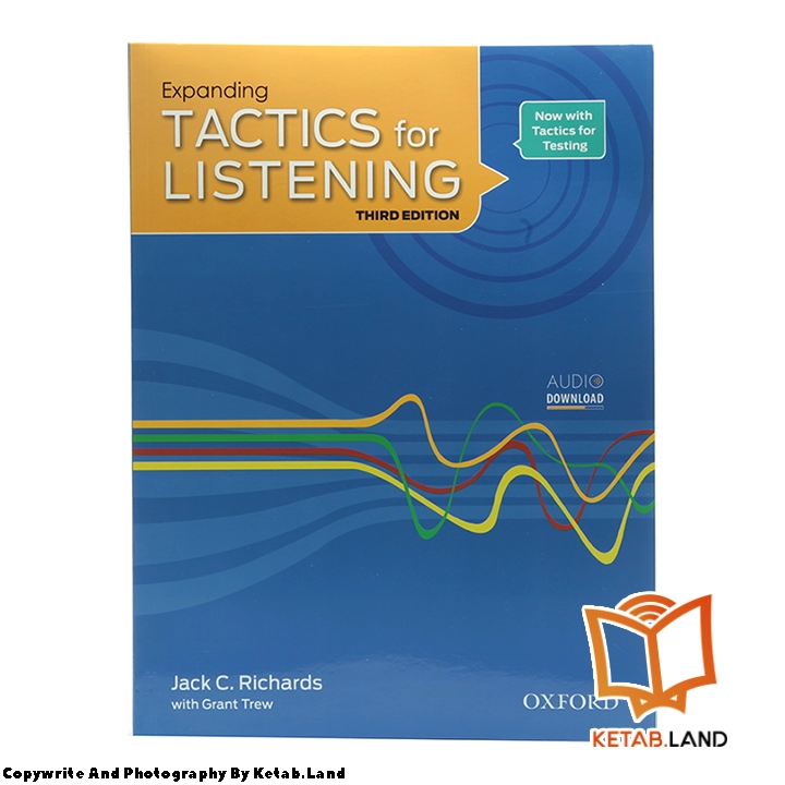 قیمت و خرید کتاب Expanding Tactics for Listening 3rd از کتاب لند - تصویر دوم - تصویر جلد روی کتاب