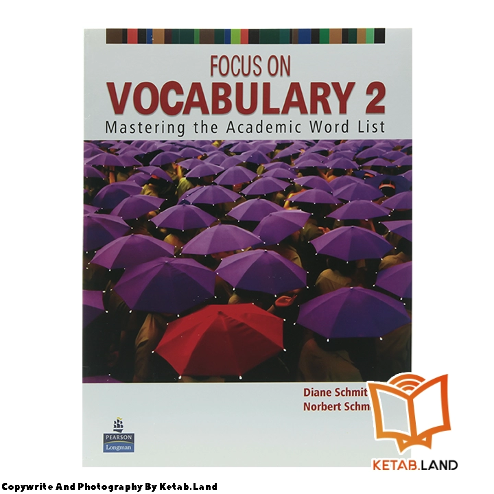 Focus on Vocabulary 2 Book - Main Image - First Image - Front Image of Book قیمت و خرید کتاب Focus on Vocabulary 2 از کتاب لند - تصویر اصلی - تصویر جلد روی کتاب