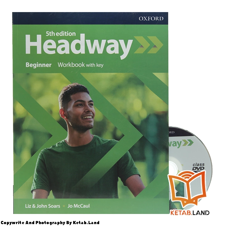قیمت و خرید کتاب Headway Beginner 5th از کتاب لند - تصویر چهارم - تصویر متعلقات همراه کتاب - کتاب کار و DVD