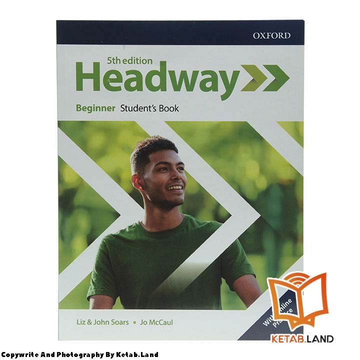 قیمت و خرید کتاب Headway Beginner 5th از کتاب لند - تصویر دوم - تصویر جلد روی کتاب